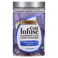 Twinings Cold Infuse Blueberry & Apple Flavoured Cold Water Enhancer, 12 count