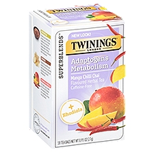 Twinings of London Superblends Mango Chilli Chai Flavoured Herbal Tea Bags, 18 count, 0.95 oz