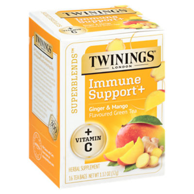 Twinings of London Superblends Ginger & Mango Flavoured Herbal