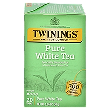 Twinings Pure White Tea 20 Tea Bags, 1.41 Ounce