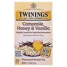Twinings Bags Camomile, Honey & Vanilla Herbal Tea 20 ea, 1.13 Ounce