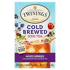 Twinings Cold Brewed Bags Mixed Berries Iced Tea 20 ea
