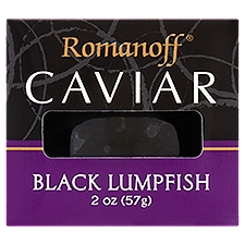Romanoff Black Lumpfish, Caviar, 2 Ounce