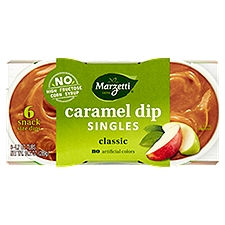 Marzetti Singles Classic Caramel Dip, 1.7 oz, 6 count