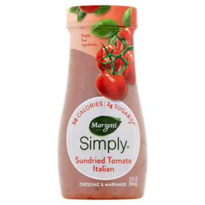 Marzetti Simply Italian Sundried Tomato Dressing & Marinade, 12 fl oz