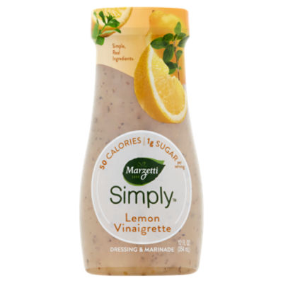 Marzetti Simply Lemon Vinaigrette Dressing & Marinade, 12 fl oz