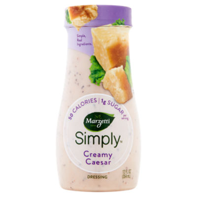 Marzetti Simply Creamy Caesar Dressing, 12 fl oz, 12 Fluid ounce