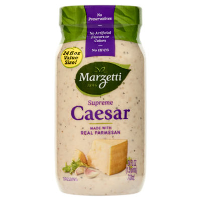 Marzetti Supreme Caesar Dressing Value Size, 24 fl oz