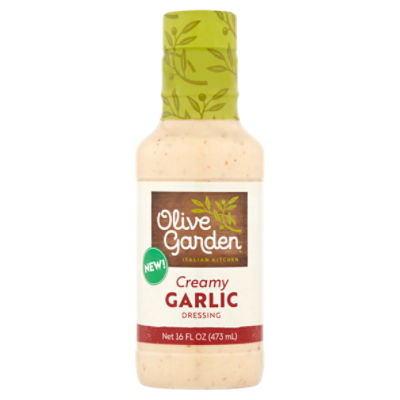 Olive Garden Creamy Garlic Dressing, 16 fl oz