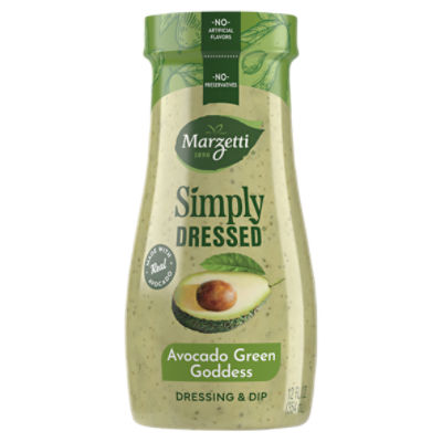 Marzetti Simply Dressed Avocado Green Goddess Dressing & Dip, 12 fl oz