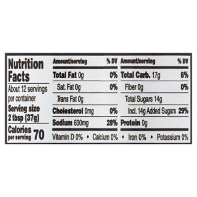 Buffalo Wild Wings Sweet & Sour Sauce, 12 fl oz