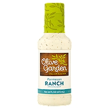 Olive Garden Italian Kitchen Parmesan Ranch Dressing & Dip, 16 fl oz, 16 Fluid ounce