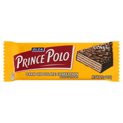 Olza Prince Polo Classic Dark Chocolate Confection, 1.23 oz