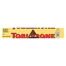 Toblerone Swiss Milk Chocolate with Honey & Almond Nougat, Chocolate Bar, 3.52 Ounce