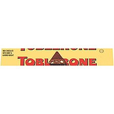 Toblerone Milk Chocolate Bar with Honey and Almond Nougat, 3.52 oz