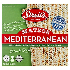 Streit's Mediterranean Matzos, 11 oz