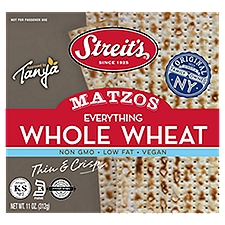 Streit's Everything Whole Wheat Matzos, 11 oz