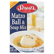 Streit's Matzo Ball & Soup Mix, 4.5 oz, 4.5 Ounce