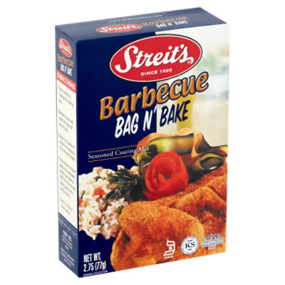 Streit's Barbecue Bag N' Bake Seasoned Coating Mix, 2.75 oz