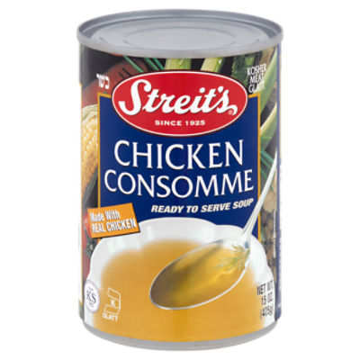 Streit's Chicken Consomme Ready to Serve Soup, 15 oz
