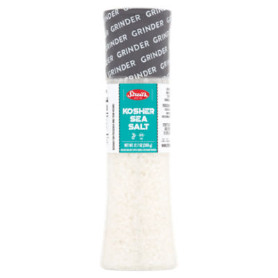 Streit's Kosher Sea Salt Grinder, 12.7 oz