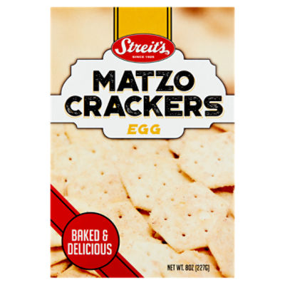 Streit's Egg Matzo Crackers, 8 oz Fairway