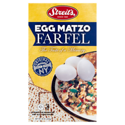 Streit's Egg Matzo Farfel, 16 oz