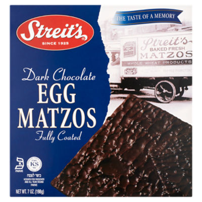 Streit's Dark Chocolate Egg Matzos, 7 oz The Fresh Grocer