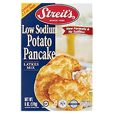 Streit's Low Sodium Potato Pancake Latkes Mix, 3 oz, 2 count, 6 Ounce