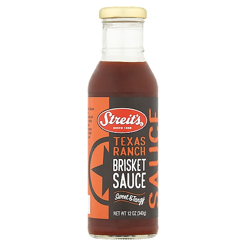 Streit's Sweet & Tangy Texas Ranch Brisket Sauce, 12 oz