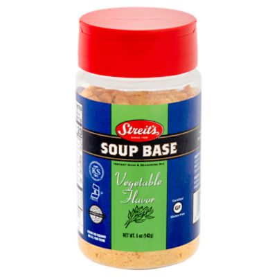 Streit's Instant Vegetable Flavor Soup & Seasoning Mix, 5 oz