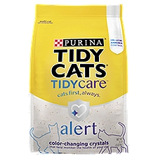 Purina Tidy Cats Tidy Care Alert Multi-Cat Non-Clumping Litter, 8 lb, 8 Pound