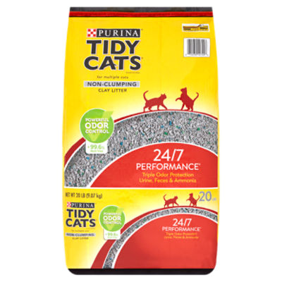 Tidy cats non clumping clay clearance litter