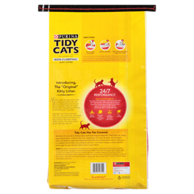 Purina tidy cats non clumping best sale clay litter