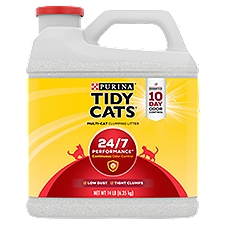 Purina Tidy Cats Clumping Cat Litter 24/7 Performance for Multiple Cats 14 lb. Jug, 224 Ounce