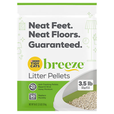 Purina Tidy Cats Breeze Litter Pellets Refill, 56 oz