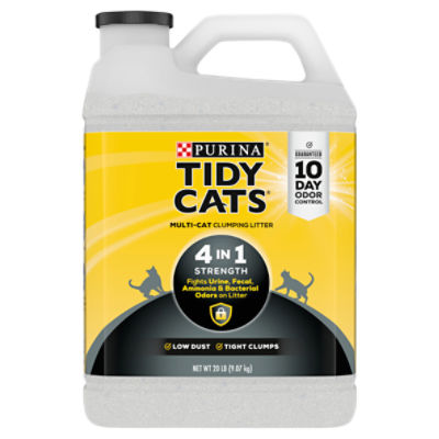 Purina Tidy Cats 4 in 1 Strength Multi Cat Clumping Litter 20 lb