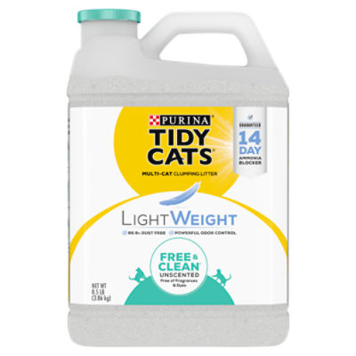 Tidy cat free clearance and clean litter