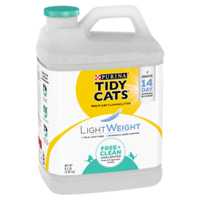 Tidy cats free hotsell and clean unscented litter