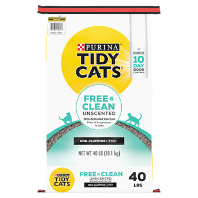 Purina Tidy Cats Free and Clean Unscented Non Clumping Cat Litter