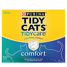 Purina Tidy Cats Tidy Care Comfort Multi-Cat Clumping Litter, 24 lb, 24 Pound