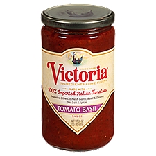 Victoria Sauce - Tomato Basil, 24 Ounce