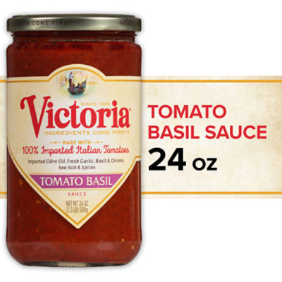 Victoria Tomato Basil Sauce, 24 oz ShopRite