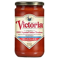 Victoria Low Sodium Marinara, Sauce, 24 Ounce