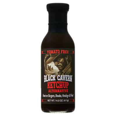 Black Cavern Tomato Free Ketchup Alternative, 14.5 oz