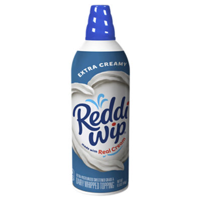 Reddi Wip Extra Creamy Dairy Whipped Topping, 6.5 oz