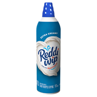 Reddi Wip Extra Creamy Dairy Whipped Topping, 13 oz