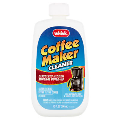 Whink Coffee Maker Cleaner, 10 fl oz ShopRite