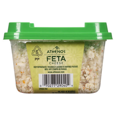 Athenos Crumbled Mediterranean Herb Feta Cheese, 6 oz Image 8 of 10