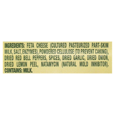 Athenos Crumbled Mediterranean Herb Feta Cheese, 6 oz Image 7 of 10